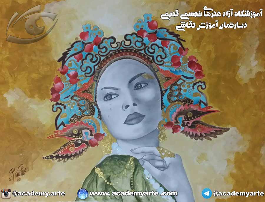 کلاس اموزش نقاشی و دوره های اموزش حرفه ای و پایه و مقدماتی نقاشی در اموزشگاه نقاشی محمد قدیمی